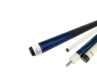 Black Friday Deal! Champion ST14 Sapphire blue Pool Cue Stick , Black or White Pool Case, Cuetec Glove