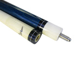 Black Friday Deal! Champion ST14 Sapphire blue Pool Cue Stick , Black or White Pool Case, Champion Glove