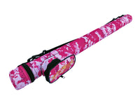 Champion 1x1 Hard Pool Cue Billiard Stick Camo Carrying Case 1B1S Nylon Case(Camo Pink)