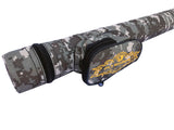 Champion 1x1 Hard Pool Cue Billiard Stick Camo Carrying Case 1B1S Nylon Case(Camo Grey )