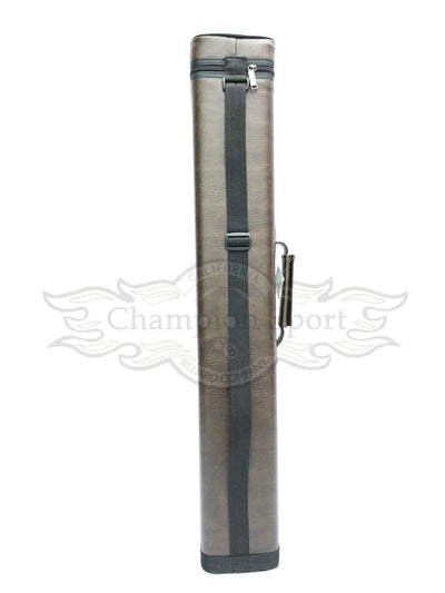 Champion leatherette Cue Cases 4x6 Holds 4 butts and 6 shafts pool cue,   Model: I-62605DB Dark Brown