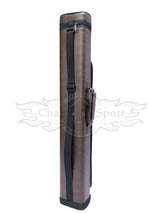 Champion leatherette Cue Cases 4x6 Holds 4 butts and 6 shafts pool cue,   Model: I-62605DB Dark Brown