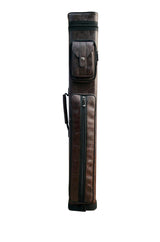 Champion leatherette Cue Cases 4x6 Holds 4 butts and 6 shafts pool cue,   Model: I-62605DB Dark Brown