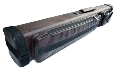 Champion leatherette Cue Cases 4x6 Holds 4 butts and 6 shafts pool cue,   Model: I-62605DB Dark Brown