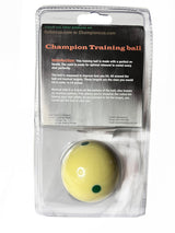 Champion 2-1/4" Billiard Practice Training Pool Cue Ball (6 Green dot),buy 2 get 1 free