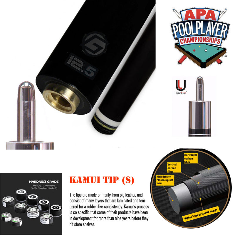 Limited Edition Evolution Carbon Shaft, 12.5mm, Uni-Loc, 29