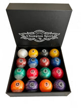 Champion Designer Candy 2-1/4" Billiard Pool Ball Set Complete 16 Ball Set,buy 2 get 1 free