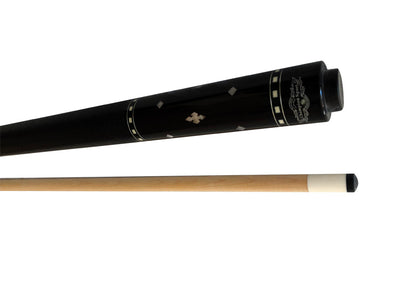 BLACK FRIDAY DEAL! Champion IN Ronnie-3 Inlaid Pool Cue with Low Deflection Shaft, Hard Case, Glove