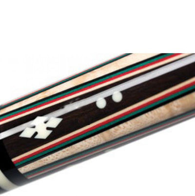 BLACK FRIDAY DEAL! Champion IN Ronnie-3 Inlaid Pool Cue with Low Deflection Shaft, Hard Case, Glove