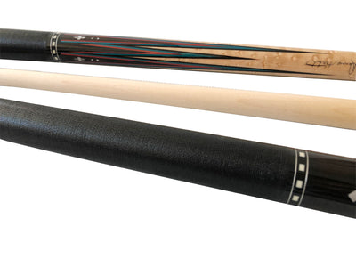 BLACK FRIDAY DEAL! Champion IN Ronnie-3 Inlaid Pool Cue with Low Deflection Shaft, Hard Case, Glove