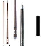 Champion LPC1 Pool Cue Stick,Black or White Hard Case,Pro Taper shaft,58 or 60  inches long