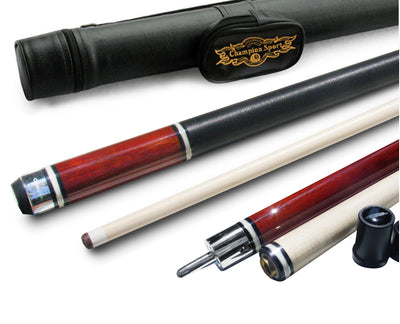 Champion Inlaid Custom Billiard NA Pool Cue Stick, Hybrid Shaft, Uni-loc Joint(NA1 or NA2, 12MM,18-20OZ, With A Hard Case)