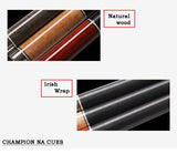 Champion Inlaid Custom Billiard NA Pool Cue Stick, Hybrid Shaft, Uni-loc Joint, Model: NA6