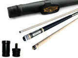 Champion Lost pieces Series Putere Pool Cue Stick, Black or White Hard Case ,Pro Taper Shaft,Uniloc Joint, Model: LPC3-U,58 inches or 60 inches long
