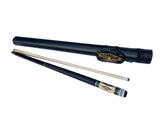 Champion Lost pieces Series Noroc Pool Cue Stick, White or Black Hard Case,Pro Taper Shaft, Uniloc Joint, Model: LPC504-U