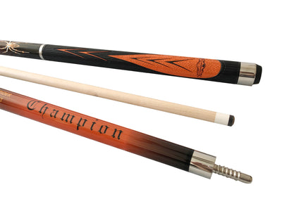 Champion Spider Billiards Maple Pool Cue Stick Billiard Glove