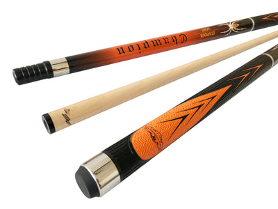 Champion Spider Billiards Maple Pool Cue Stick Billiard Glove