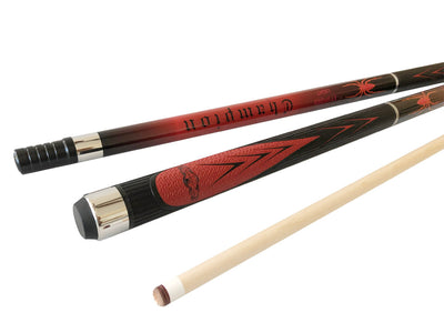 Champion Spider Billiards Maple Pool Cue Stick Billiard Glove