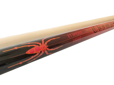 Champion Spider Billiards Maple Pool Cue Stick Billiard Glove