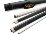 35% Off! Champion ST14 Grey Pool Cue Stick , Black or White Pool Case, Cuetec Glove
