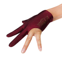 Brand New Wine Champion Pool Cue Stick Glove- Wear On Left hand