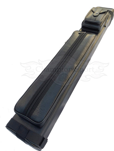 Champion leatherette Cue Cases 4x6 Holds 4 butts and 6 shafts pool cue,   Model: I-62605DB Dark Brown