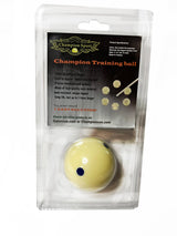 Champion 2-1/4" Billiard Practice Training Pool Cue Ball (6 dot, various Colors),buy 2 get 1 free