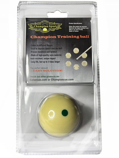 Champion 2-1/4" Billiard Practice Training Pool Cue Ball (6 dot, various Colors),buy 2 get 1 free