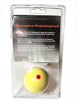 Champion 2-1/4" Billiard Practice Training Pool Cue Ball (6 Red dot)