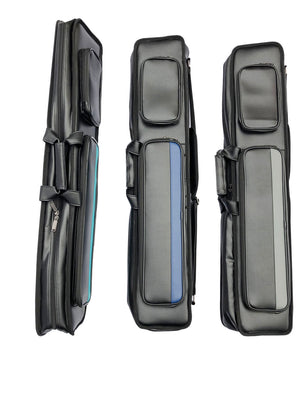 Champion Instroke Cases soft Cue bag Leather 3x6 Pool Cue Case (3 BUTT 6 SHAFT)