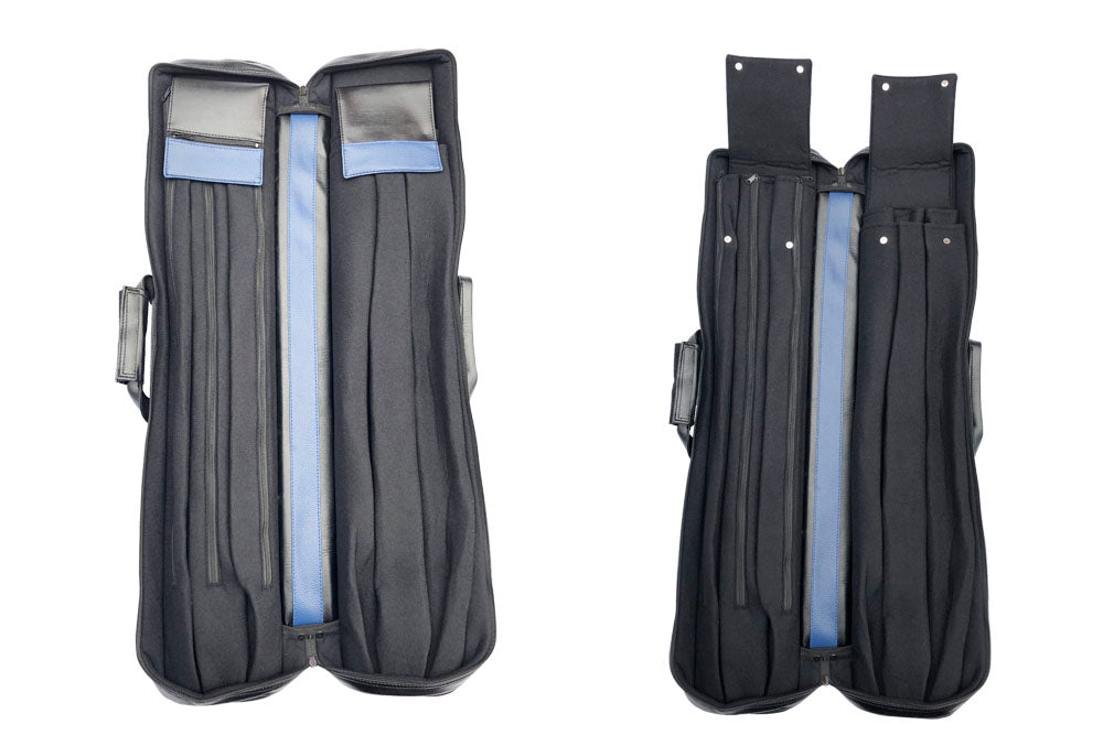 Champion Instroke Cases soft Cue bag Leather 3x6 Pool Cue