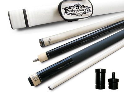 35% Off! Champion ST14 Black Pool Cue Stick , Black or White Pool Case, Champion Glove