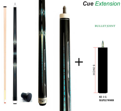 New 2022! Champion constellation series pool cue-5/16 x18 ,57", 11.75 or 12.75mm, with Cue extension or No Extension, Model No: CN-1