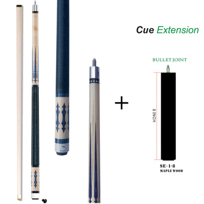 Champion LPC4 Pool Cue Stick 5/16 x 18 Joint,Low-Deflection Shaft,Pro Taper