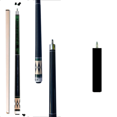 Champion Noroc Pool Cue Stick Uniloc Joint, Low-Deflection Shaft,Pro Taper,Model: LPC504-U