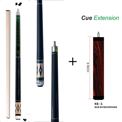 Champion Noroc Pool Cue Stick Uniloc Joint, Low-Deflection Shaft,Pro Taper,Model: LPC504-U