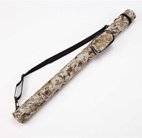 Champion 1x1 Hard Pool Cue Billiard Stick Camo Carrying Case 1B1S Nylon Case(Camo Beige )