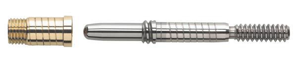 1 Authentic Original 303 Uni-loc System Joint Pin-Polished Stainless S ...