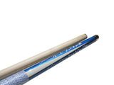 Champion Gator Blue TR5 Pool Cue Stick (5/16 x18), White or Black Hard Case, Cuetec Glove