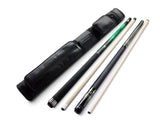 Champion Spider Green Pool Cue Stick, ST-9 Breaking cue, 2X2 Black Case, 2 Glove (18 oz - 21 oz)