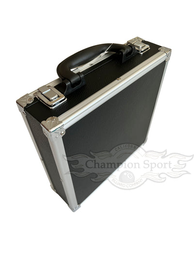 Champion Pool Balls Carrying Case,  Aluminum Travel Holder for One Set of Billiard Balls  (Aluminum Pool ball case)