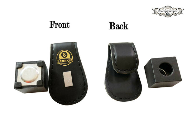 Gator Leather Magnetic Belt Clip Chalk Holder, Retail: $24.5 – ChampionCues
