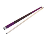 Champion ST8 Purple Pool Cue Stick ,Black/White/Purple Hard Pool case, Cuetec Glove
