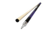 Champion Purple Spider Billiards Pool Cue Stick (12mm), Black Case, Cuetec or Champion Glove