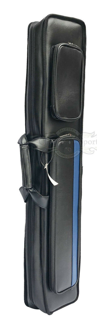 Champion Instroke Cases soft Cue bag Leather 3x6 Pool Cue Case (3 BUTT 6 SHAFT)