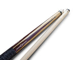 Champion GN Natural Wooden Maple Cue Stick, White or Black Hard Case, Glove