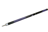 Champion Purple Spider Billiards Pool Cue Stick (12mm), Black Case, Cuetec or Champion Glove