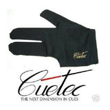 Premium New Cuetec Pool Cue Stick Glove- 3 Finger On Left hand