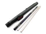 Champion ST9 2 Shafts Billiards Maple Pool Cue Stick (18-21 oz), Glove, Black case