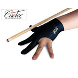 Premium New Cuetec Pool Cue Stick Glove- 3 Finger On Left hand